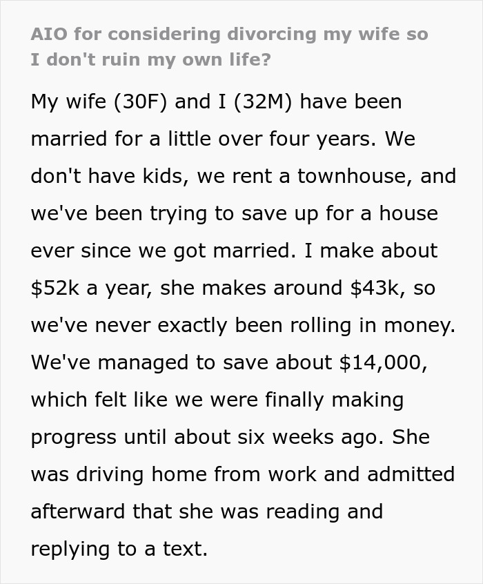 Woman Destroys Her And Her Husband’s Future Over A Text That Could’ve Waited Woman Destroys Her And Her Husband’s Future Over A Text That Could’ve Waited