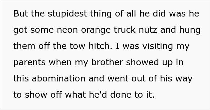 Failed Truck Purchase Turns Into Brothers' Rivalry, Proving Older Bro’s Desire To Needlessly Compete Failed Truck Purchase Turns Into Brothers' Rivalry, Proving Older Bro’s Desire To Needlessly Compete