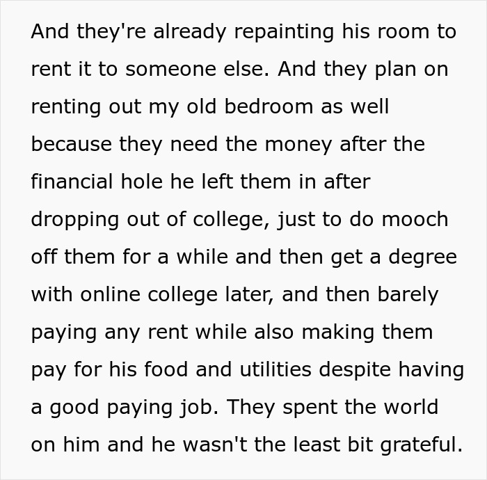 Entitled man's room is repainted for rent after losing more than he bargained for.