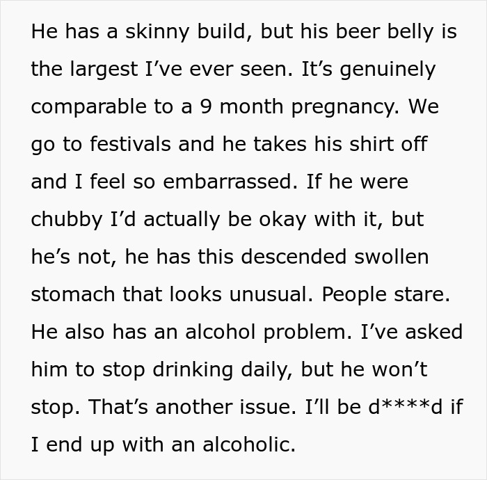 Woman Opens Up About Being Repulsed By Boyfriend, Gets A Reality Check From The Internet Woman Opens Up About Being Repulsed By Boyfriend, Gets A Reality Check From The Internet