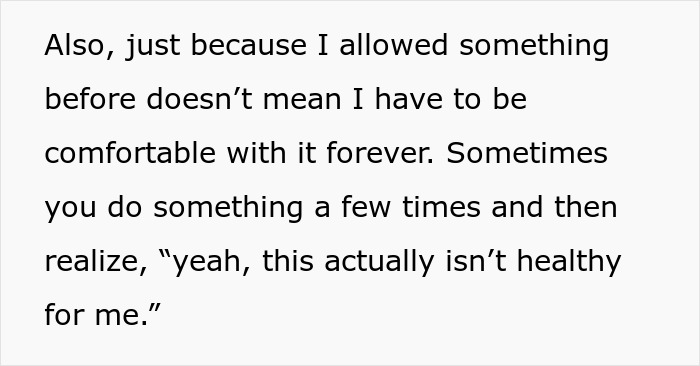 Explaining why not wanting his ex-wife staying in his home is a healthy boundary, friends can't believe it. Explaining why not wanting his ex-wife staying in his home is a healthy boundary, friends can't believe it.