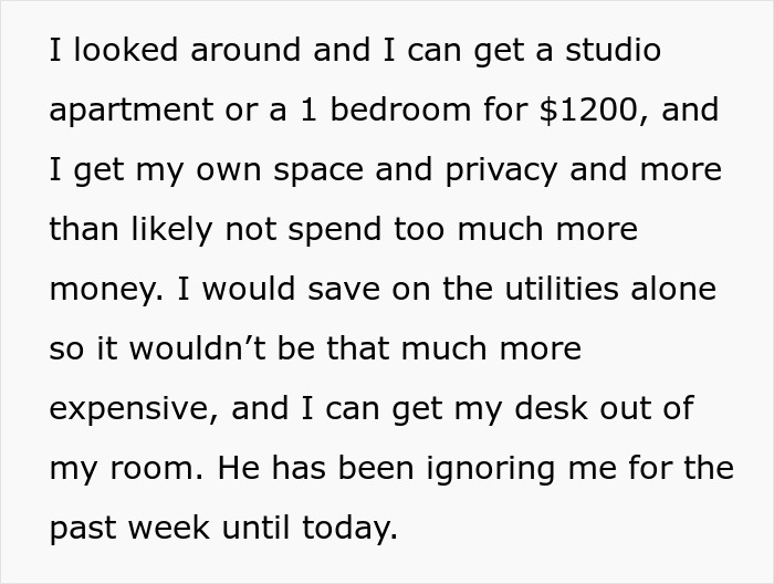 Dad Asks For $1K A Month While Daughter Covers Chores And Utilities, She Chooses The Door Instead Dad Asks For $1K A Month While Daughter Covers Chores And Utilities, She Chooses The Door Instead