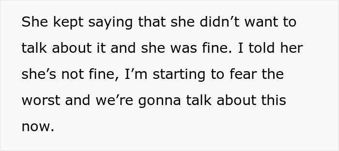 A screenshot of text about a husband confronting his wife for changing her mind about having kids. A screenshot of text about a husband confronting his wife for changing her mind about having kids.