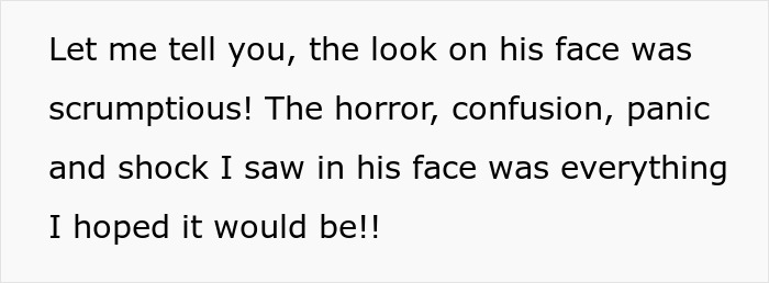 Text describing the serial cheater's look of horror, confusion, panic, and shock when his secret kid is revealed. Text describing the serial cheater's look of horror, confusion, panic, and shock when his secret kid is revealed.