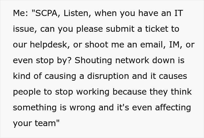 IT Worker Takes Down Buffoon Accountant With Clever Plan, Says "Network's Down" Right Back At Her IT Worker Takes Down Buffoon Accountant With Clever Plan, Says "Network's Down" Right Back At Her