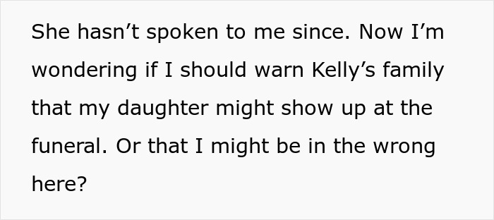 Mom Refuses To Let Daughter Attend Ex-Best Friend&rsquo;s Funeral After What She Did Years Ago