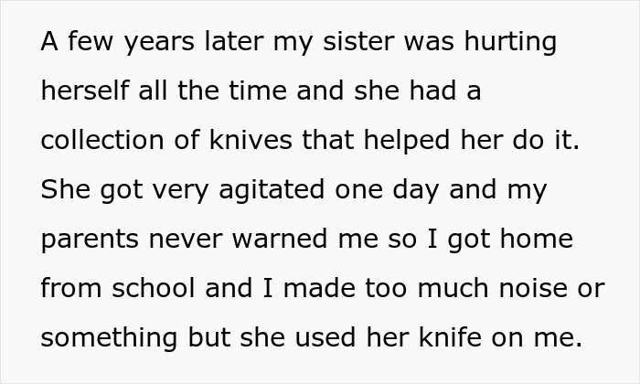 Guy Can't Believe Parents Want To Reconcile After They Ignored His Sister's Mental Health To Dangerous Levels Guy Can't Believe Parents Want To Reconcile After They Ignored His Sister's Mental Health To Dangerous Levels