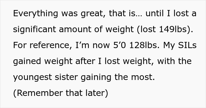 Woman Plans To Upstage Jealous SIL At Her Own Wedding After She's Excluded Due To Losing Weight Woman Plans To Upstage Jealous SIL At Her Own Wedding After She's Excluded Due To Losing Weight