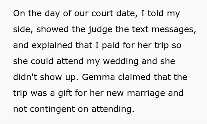 Woman Skips Best Friend's Wedding, Says It's Because She Wanted A Honeymoon, The Real Reason Is Much Worse