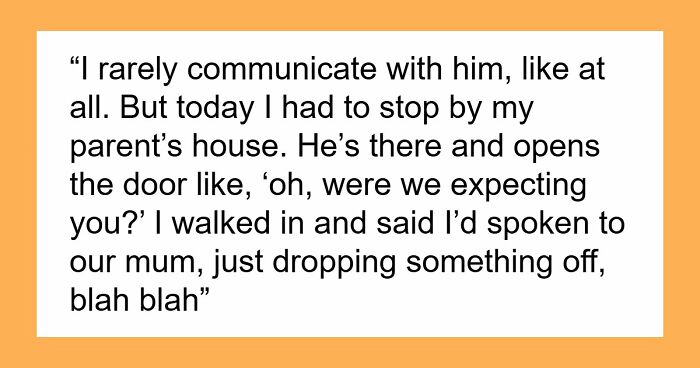 Guy Uses Autism As An Excuse To Tear Into Sis For No Reason, She’s Aghast As Mom Sides With Him