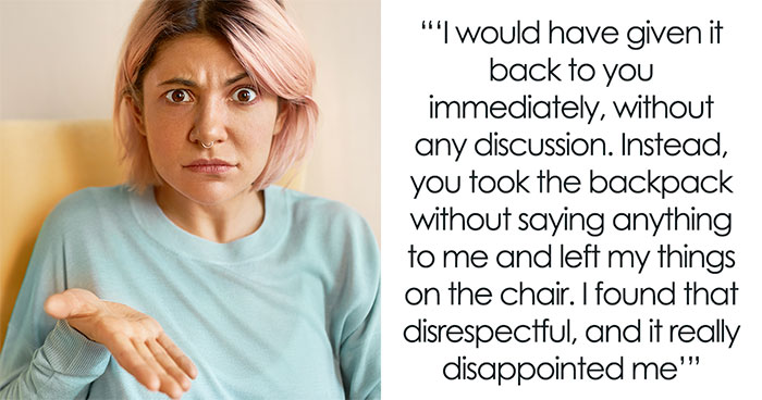 Cleaner Helps Herself To Teacher’s Lost Backpack, Gets Mad When The Owner Helps Herself To It Too