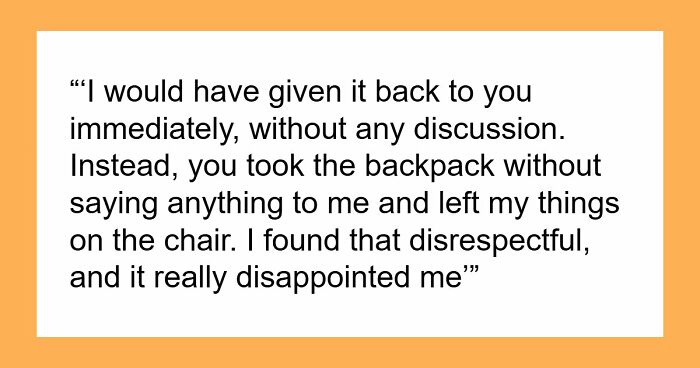 Cleaner Helps Herself To Teacher’s Lost Backpack, Gets Mad When The Owner Helps Herself To It Too