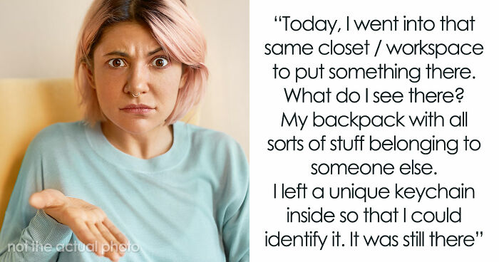 Cleaner Helps Herself To Teacher’s Lost Backpack, Gets Mad When The Owner Helps Herself To It Too