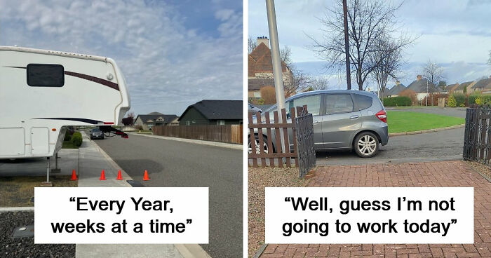 71 Times People Saw Such Outrageous Parking, They Had To Share The Pics Online