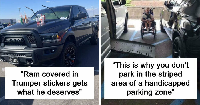 71 Infuriating Photos That Show People Who Should Go Back To Driving School And Learn How To Park