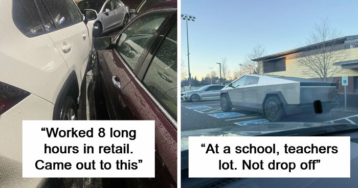 71 Times People Saw Such Outrageous Parking, They Had To Share The Pics Online