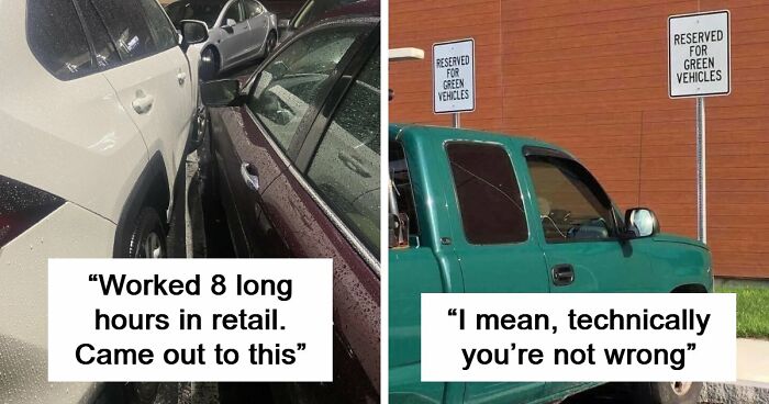 71 Times People Saw Such Outrageous Parking, They Had To Share The Pics Online
