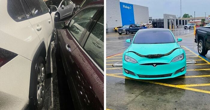 71 Times People Saw Such Outrageous Parking, They Had To Share The Pics Online