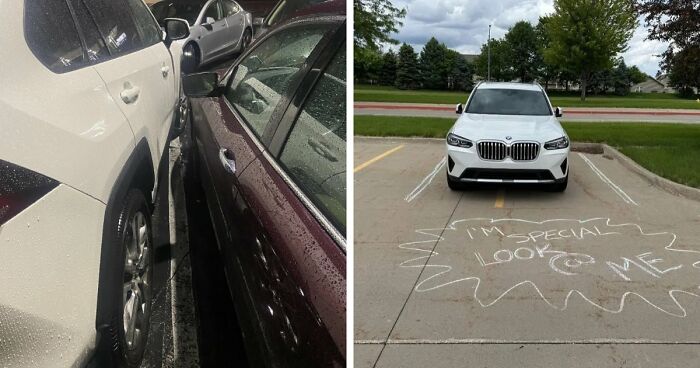 71 Times People Saw Such Outrageous Parking, They Had To Share The Pics Online