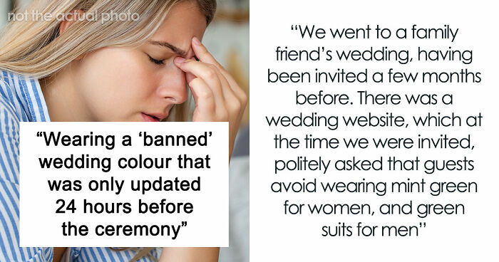 Couple Finds Out They Wore The Wrong Color To A Wedding: “An Idea From TikTok”