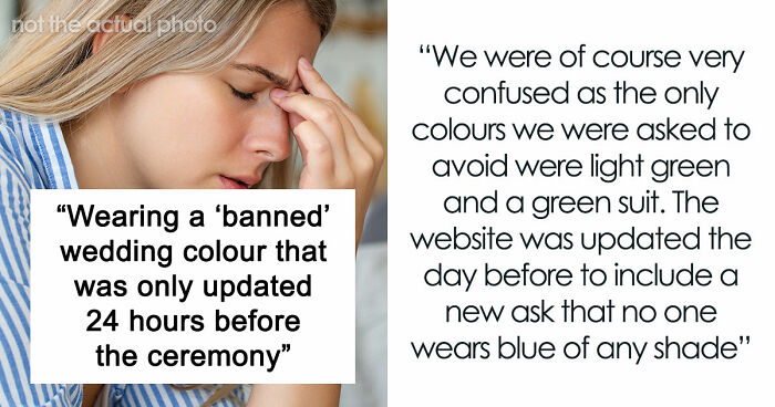 Couple Finds Out They Wore The Wrong Color To A Wedding: “An Idea From TikTok”