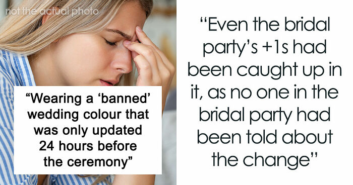 Couple Finds Out They Wore The Wrong Color To A Wedding: “An Idea From TikTok”