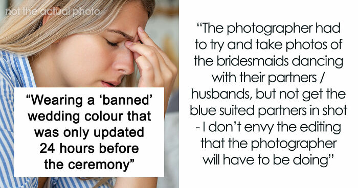 Couple Finds Out They Wore The Wrong Color To A Wedding: “An Idea From TikTok”
