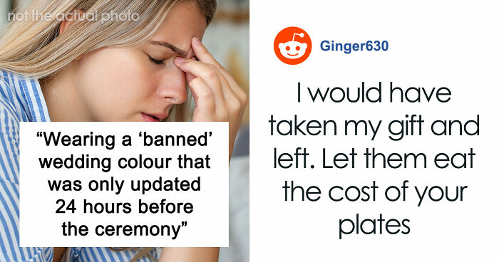 Couple Finds Out They Wore The Wrong Color To A Wedding: “An Idea From TikTok”