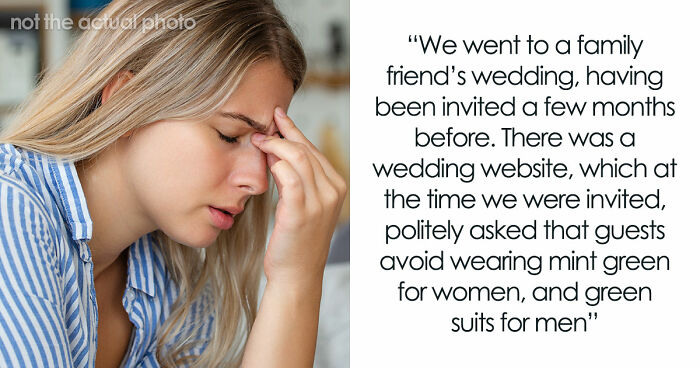 Couple Finds Out They Wore The Wrong Color To A Wedding: “An Idea From TikTok”