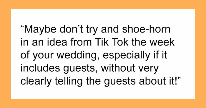Couple Finds Out They Wore The Wrong Color To A Wedding: “An Idea From TikTok”