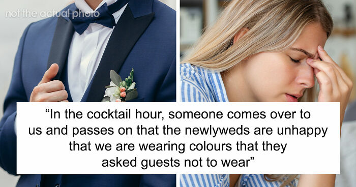 Couple Finds Out They Wore The Wrong Color To A Wedding: “An Idea From TikTok”