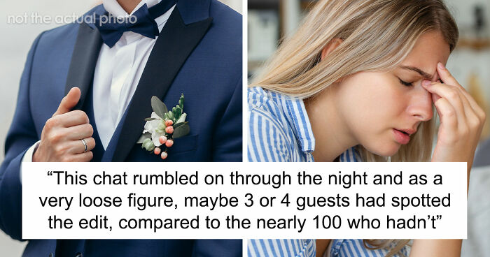 Couple Finds Out They Wore The Wrong Color To A Wedding: “An Idea From TikTok”