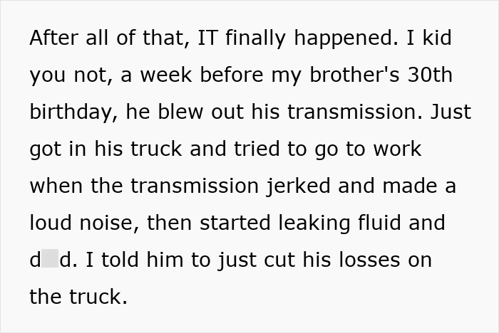 Failed Truck Purchase Turns Into Brothers' Rivalry, Proving Older Bro’s Desire To Needlessly Compete Failed Truck Purchase Turns Into Brothers' Rivalry, Proving Older Bro’s Desire To Needlessly Compete