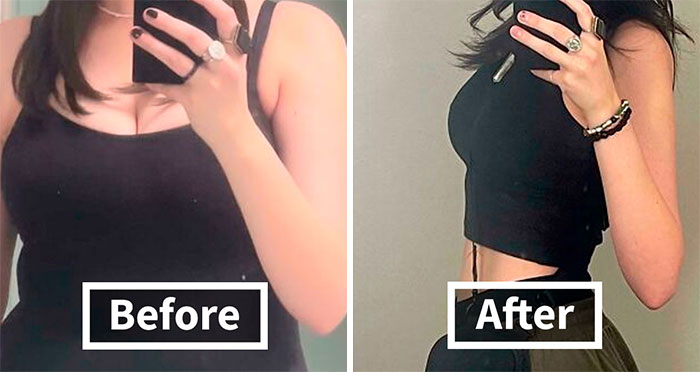 90 Amazing Before And After Photos Of People Changing Into Who They Want To Be