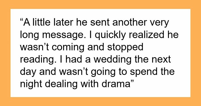 Best Man Makes A 6-Hour Trip To The Wedding, Somehow The Last Few Steps Are The Ones He Never Takes