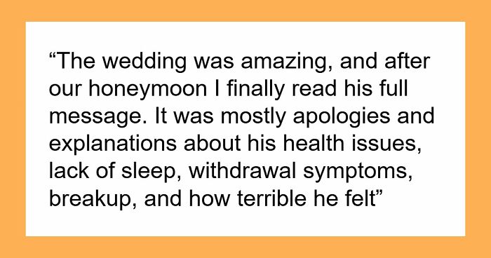 Best Man Makes A 6-Hour Trip To The Wedding, Somehow The Last Few Steps Are The Ones He Never Takes