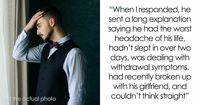 Best Man Makes A 6-Hour Trip To The Wedding, Somehow The Last Few Steps Are The Ones He Never Takes