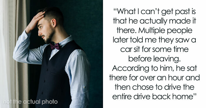 Best Man Makes A 6-Hour Trip To The Wedding, Somehow The Last Few Steps Are The Ones He Never Takes