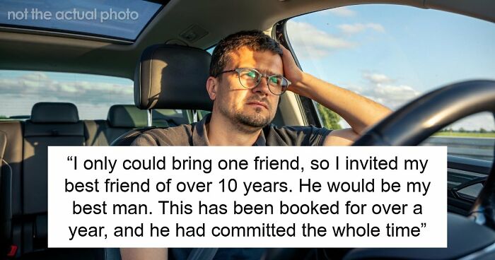 Best Man Makes A 6-Hour Trip To The Wedding, Somehow The Last Few Steps Are The Ones He Never Takes