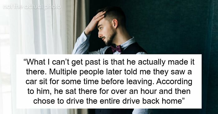 Best Man Makes A 6-Hour Trip To The Wedding, Somehow The Last Few Steps Are The Ones He Never Takes