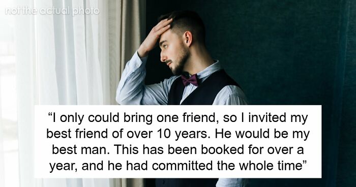 Best Man Makes A 6-Hour Trip To The Wedding, Somehow The Last Few Steps Are The Ones He Never Takes