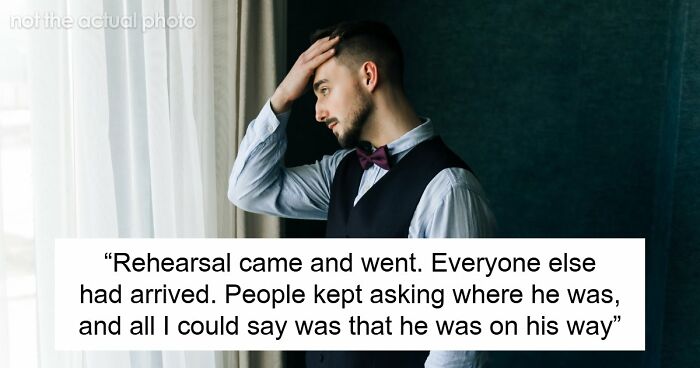 Best Man Makes A 6-Hour Trip To The Wedding, Somehow The Last Few Steps Are The Ones He Never Takes