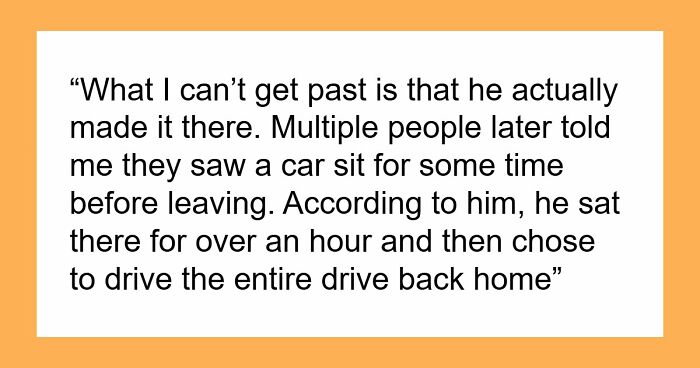 Best Man Makes A 6-Hour Trip To The Wedding, Somehow The Last Few Steps Are The Ones He Never Takes