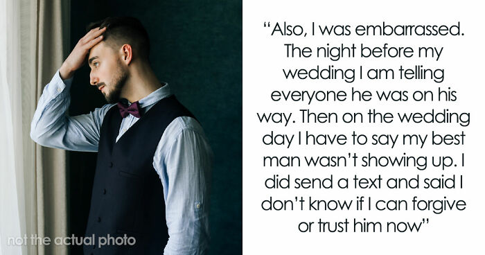 Best Man Makes A 6-Hour Trip To The Wedding, Somehow The Last Few Steps Are The Ones He Never Takes
