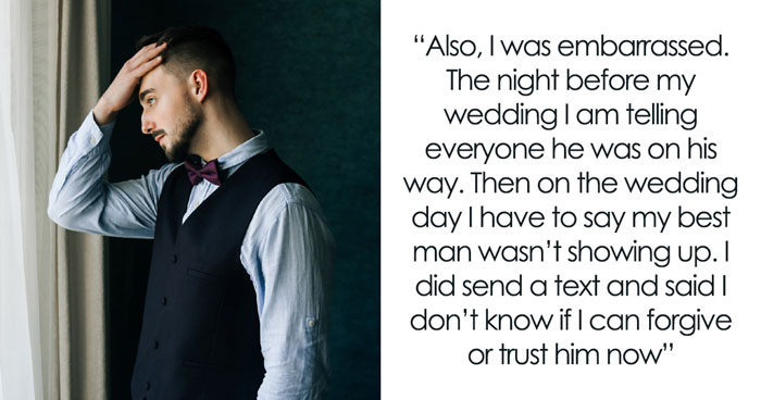 Groom’s Friend Misses Wedding After Showing Up, Sends Emotional Messages About Withdrawal Issues