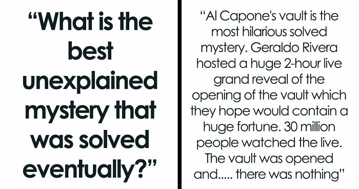 30 Mind-Boggling Unsolved Mysteries That Puzzled People For Years Until They Were Solved