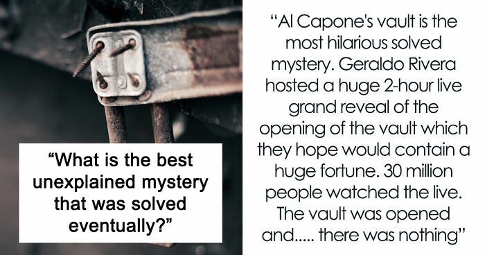 30 Mind-Boggling Unsolved Mysteries That Puzzled People For Years Until They Were Solved