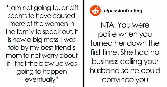Bride Asks Husband’s Fam Friend To Be Bridesmaid, Is Shocked When She Refuses And Says Why