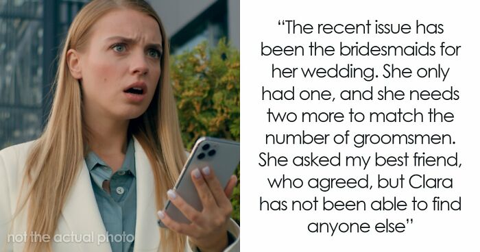 Bride Asks Husband’s Fam Friend To Be Bridesmaid, Is Shocked When She Refuses And Says Why