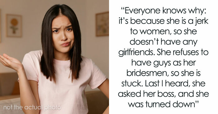 Bride Asks Husband’s Fam Friend To Be Bridesmaid, Is Shocked When She Refuses And Says Why